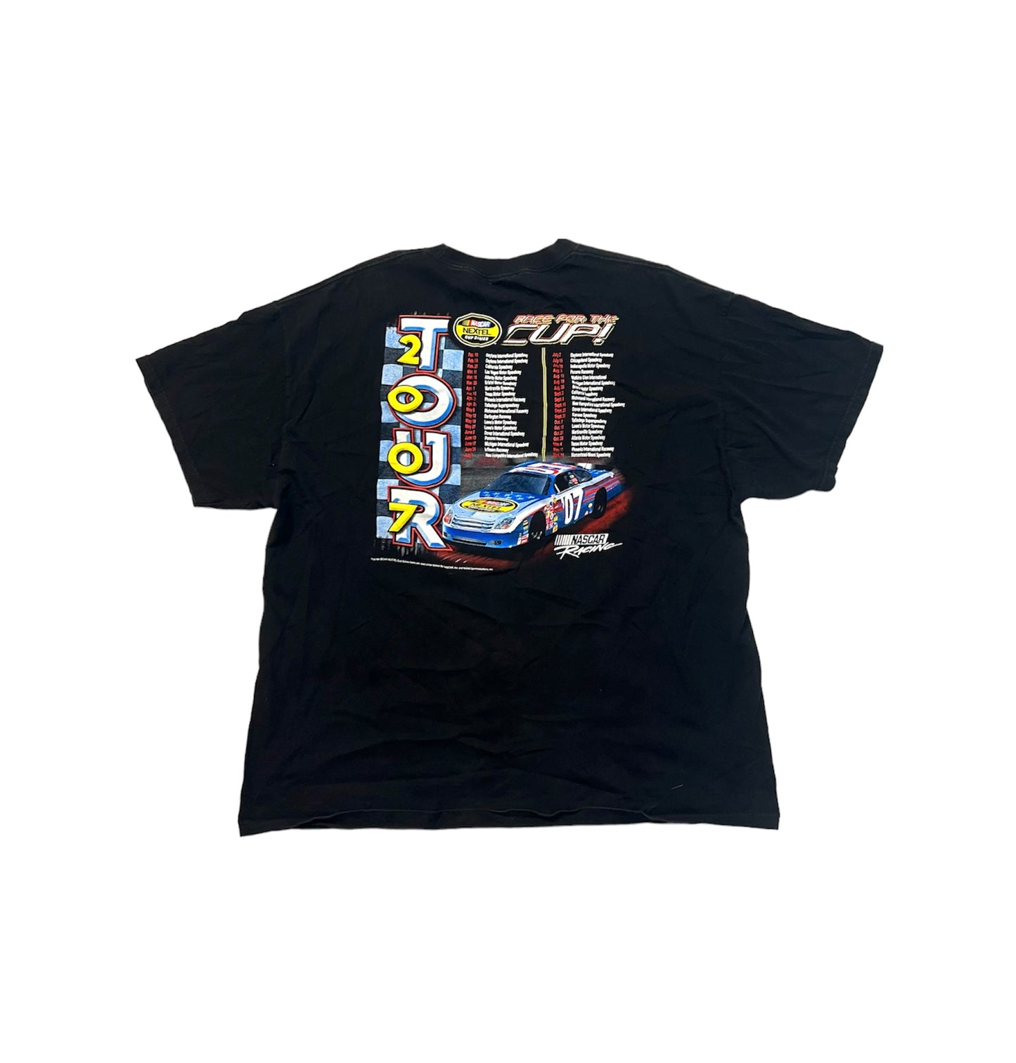 Vintage 00’s Nextel Cup NASCAR Tee (2007)