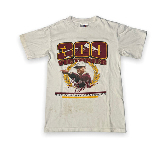 Vintage 90’s FSU Bobby Bowden “300 Victories” Tee