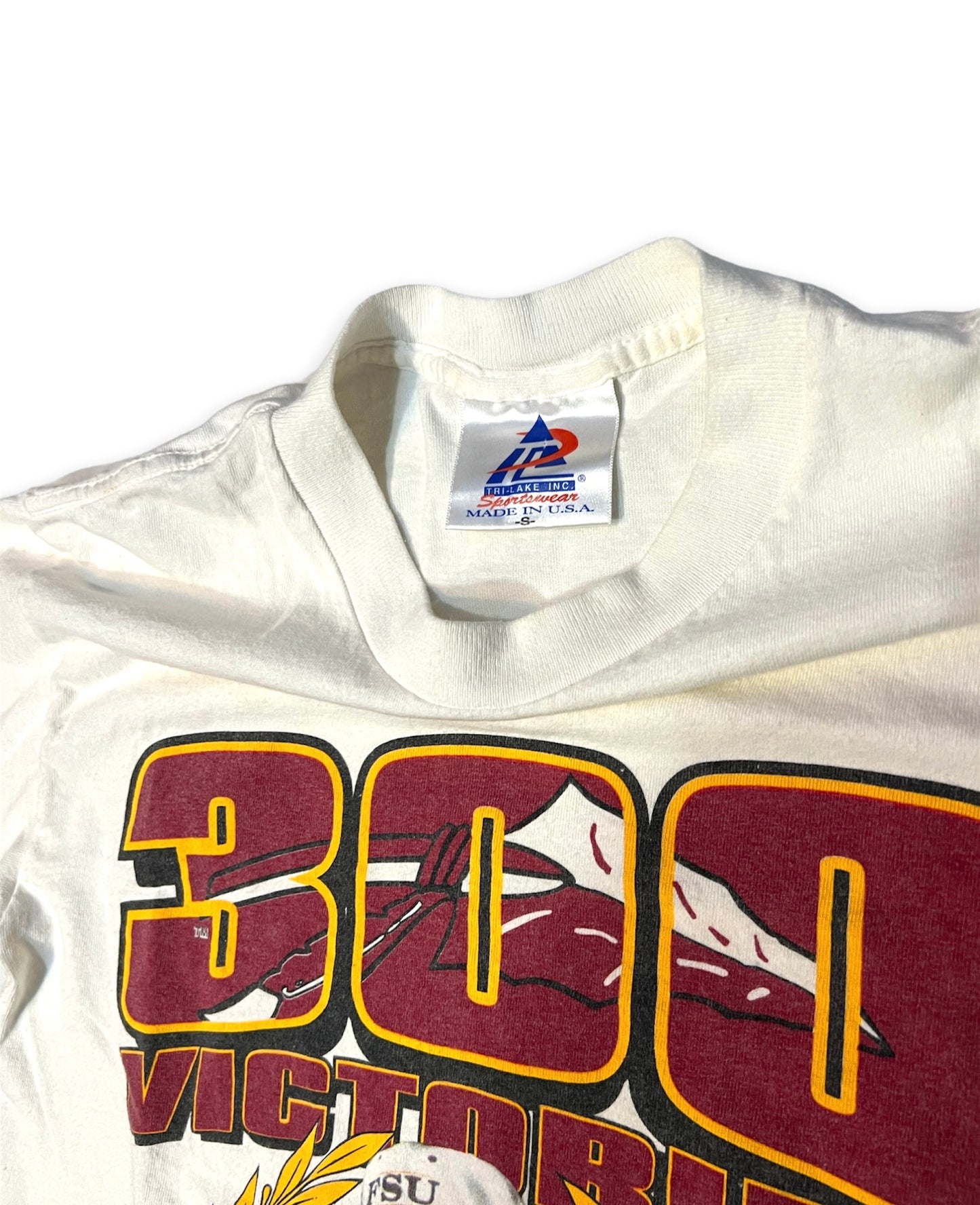 Vintage 90’s FSU Bobby Bowden “300 Victories” Tee