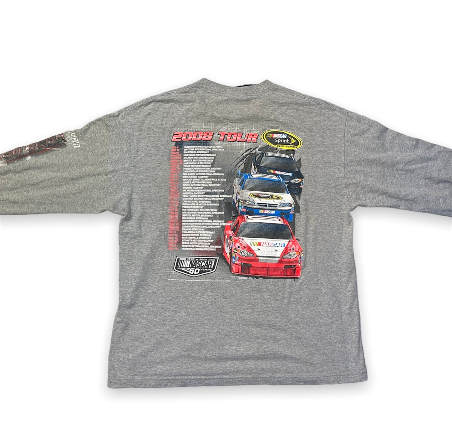 2008 Tour NASCAR Long Sleeve Tee