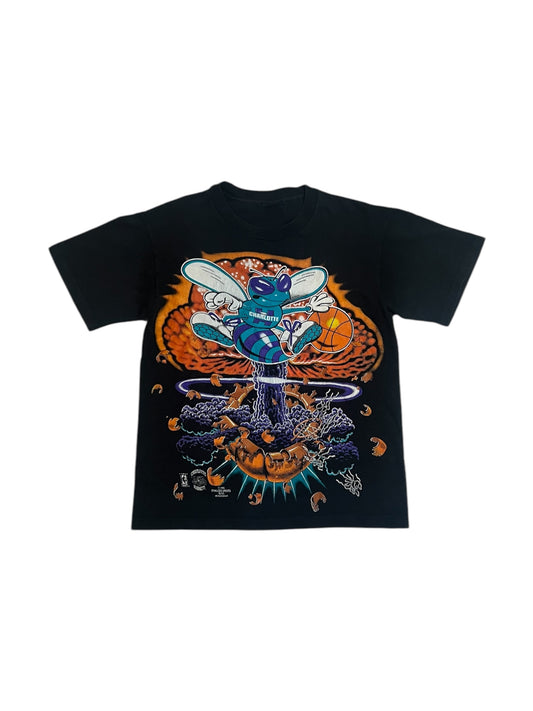 Vintage 90's Charlotte Hornets Explosion Tee
