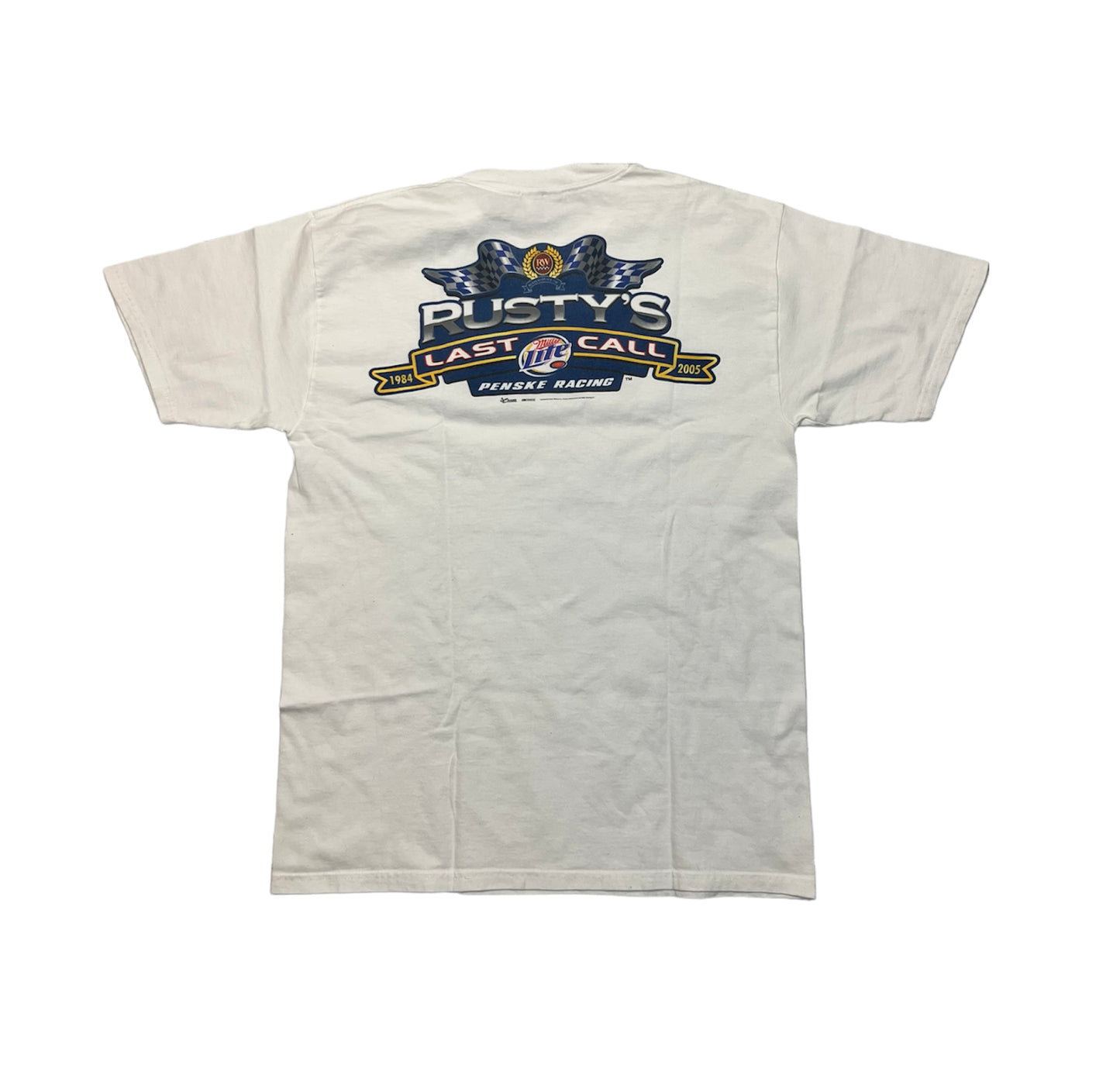 Vintage 00’s Rusty Wallace Last Call NASCAR Tee (2005)