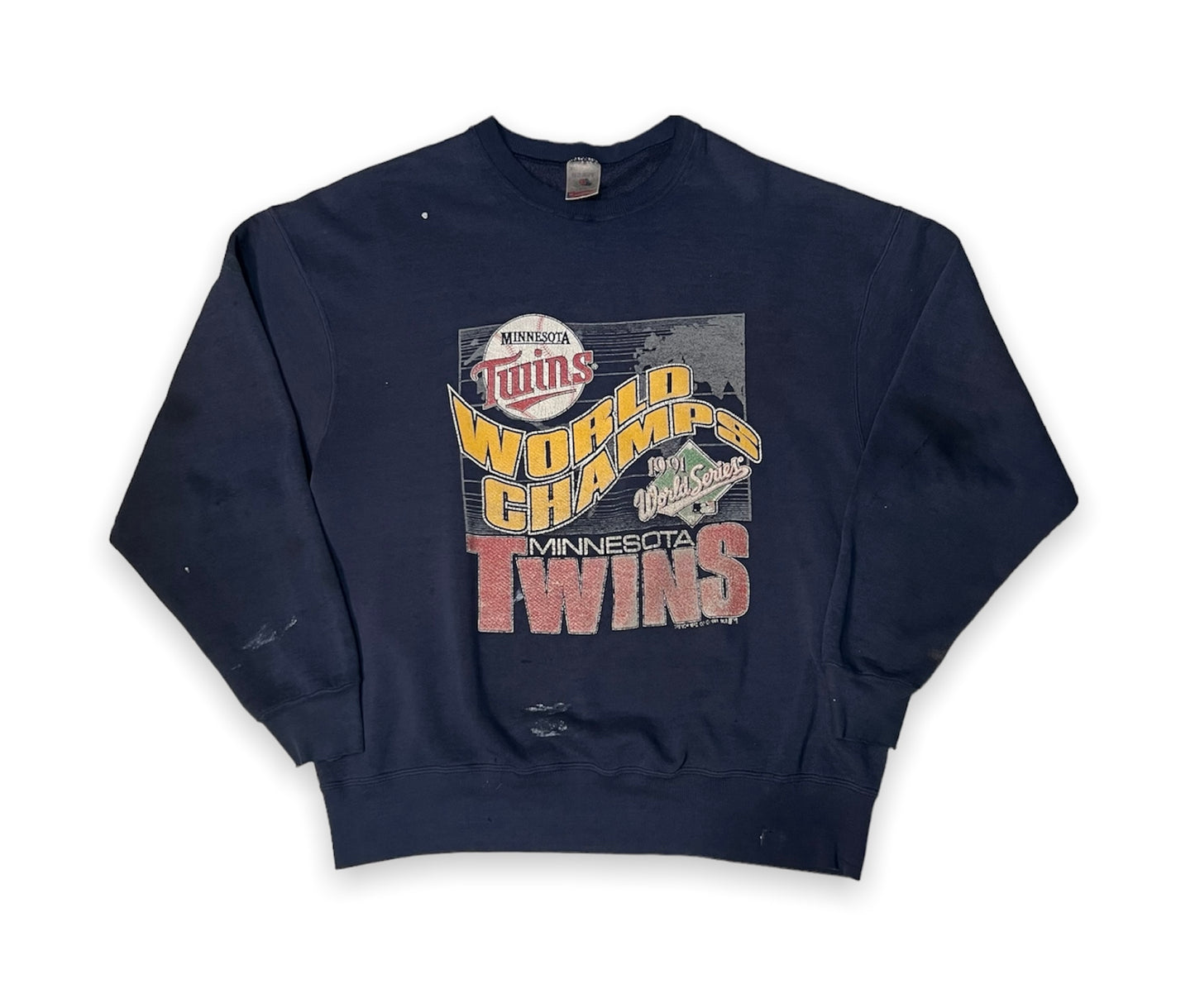 Vintage 90’s Minnesota Twins World Series Crewneck (1991)