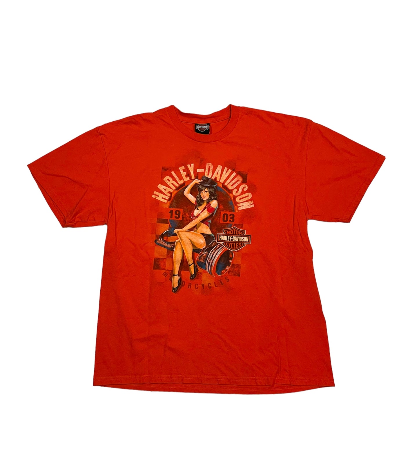 Harley Davidson Pinup Girl Southaven Mississippi Tee