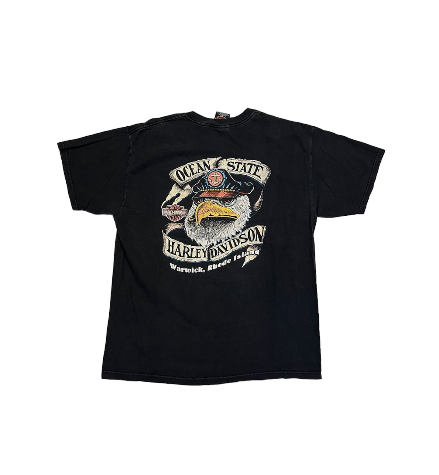 Harley Davidson Wolf Warwick Rhode Island Tee