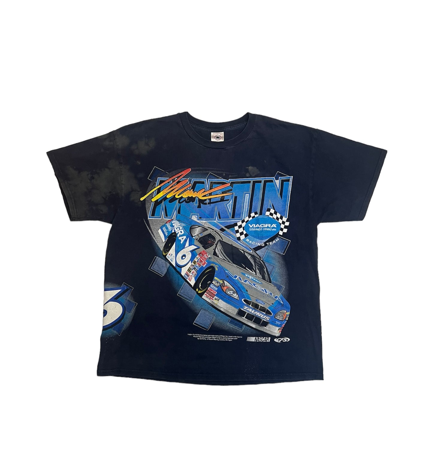 Mark Martin #6 Viagra NASCAR All Over Print Tee