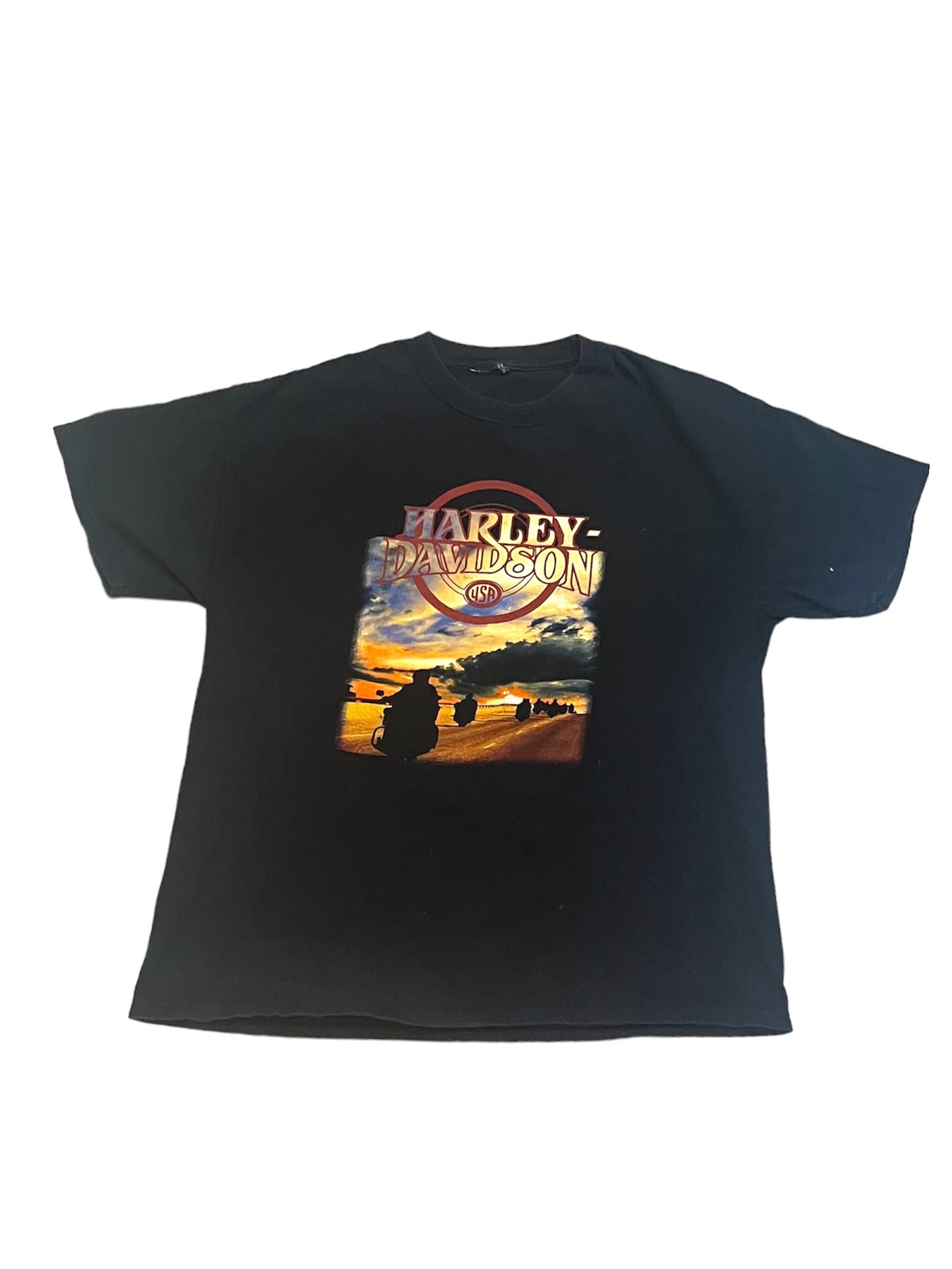 Harley Davidson North Country Agusta Maine Tee