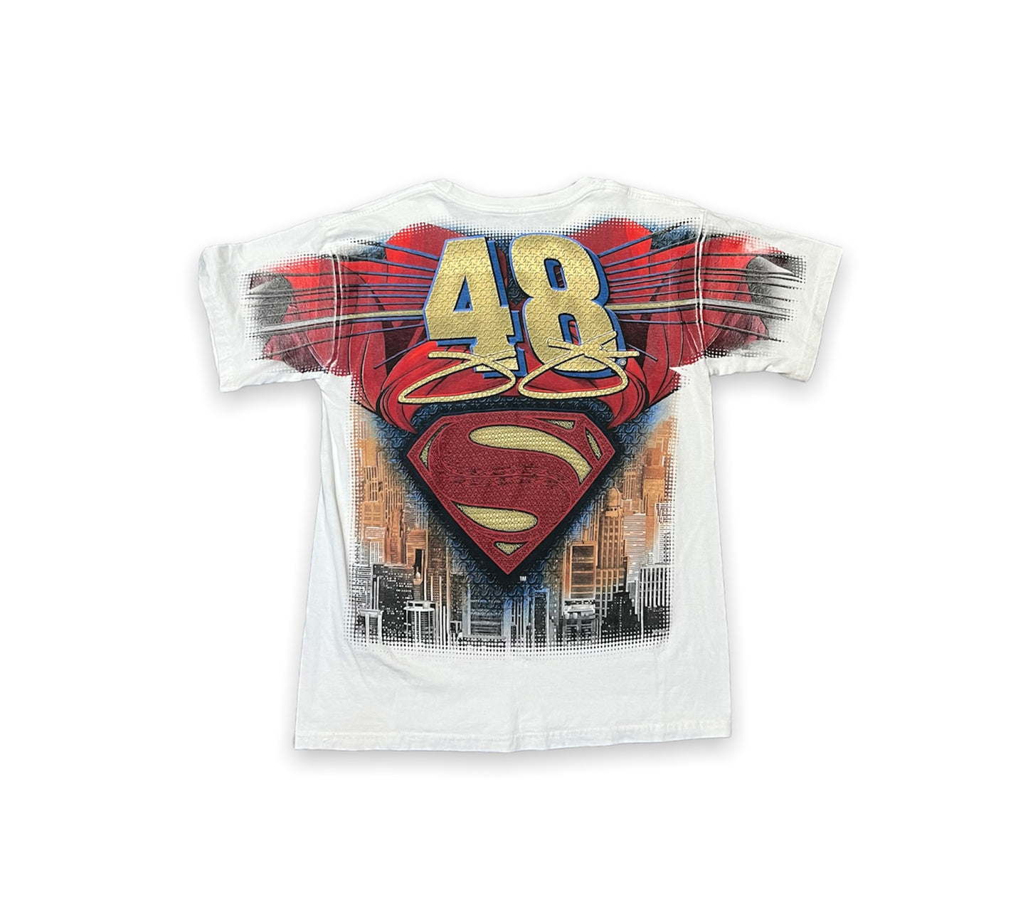 Jimmie Johnson Superman NASCAR All Over Print Tee