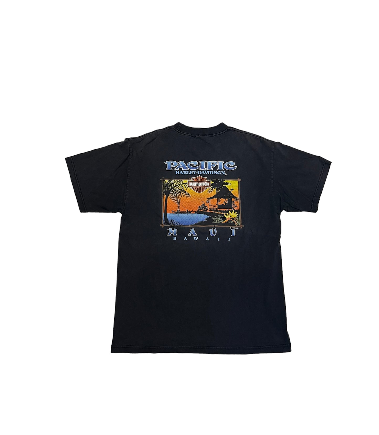 Vintage 90's Harley Davidson Maui Hawaii Tee (1999)
