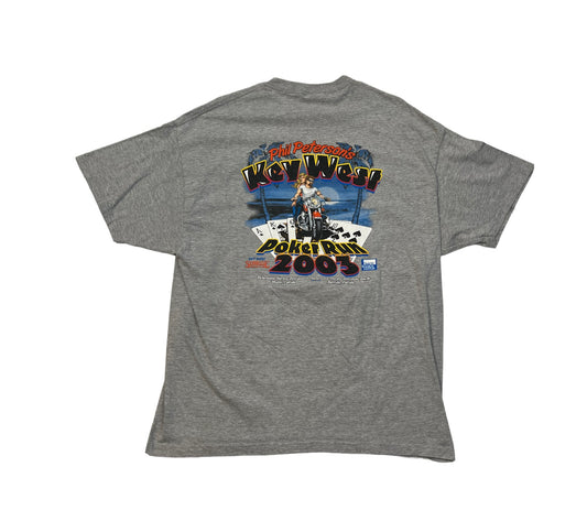 Vintage 00's Harley Davidson Key West Poker Run Tee (2003)