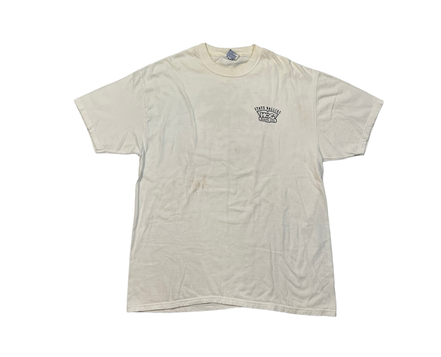 Vintage 00's Harley Davidson State Rally Kansas Tee (2000)