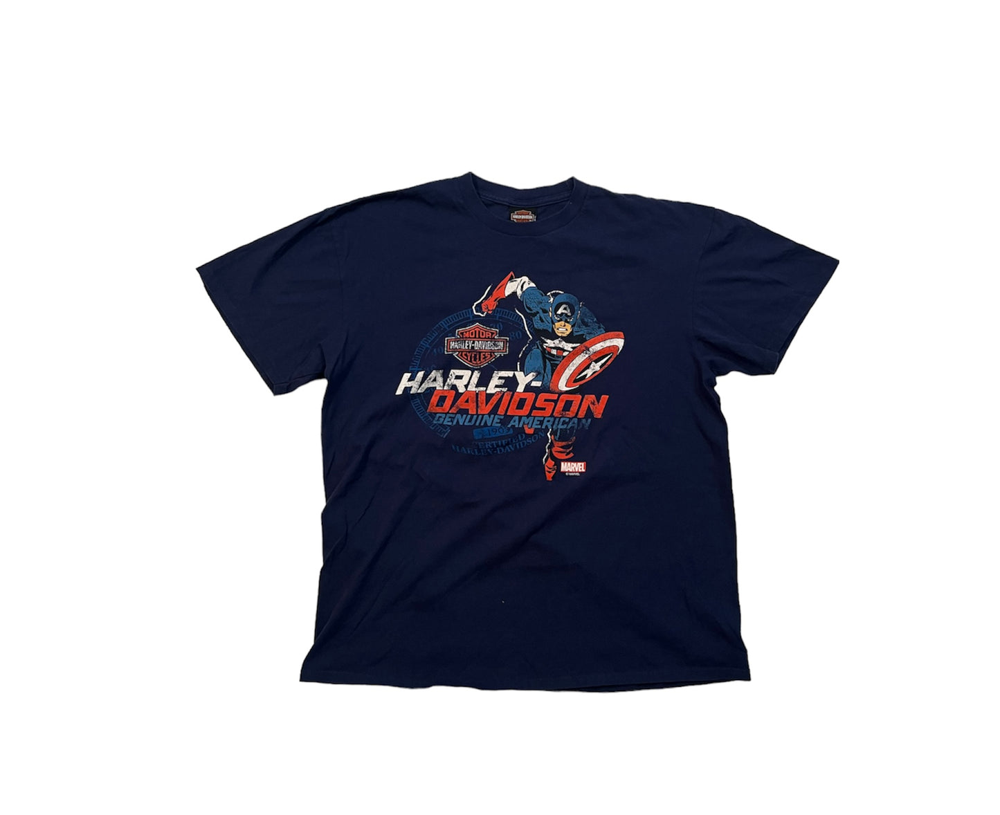 Harley Davidson MARVEL Captain America Orlando Florida Tee