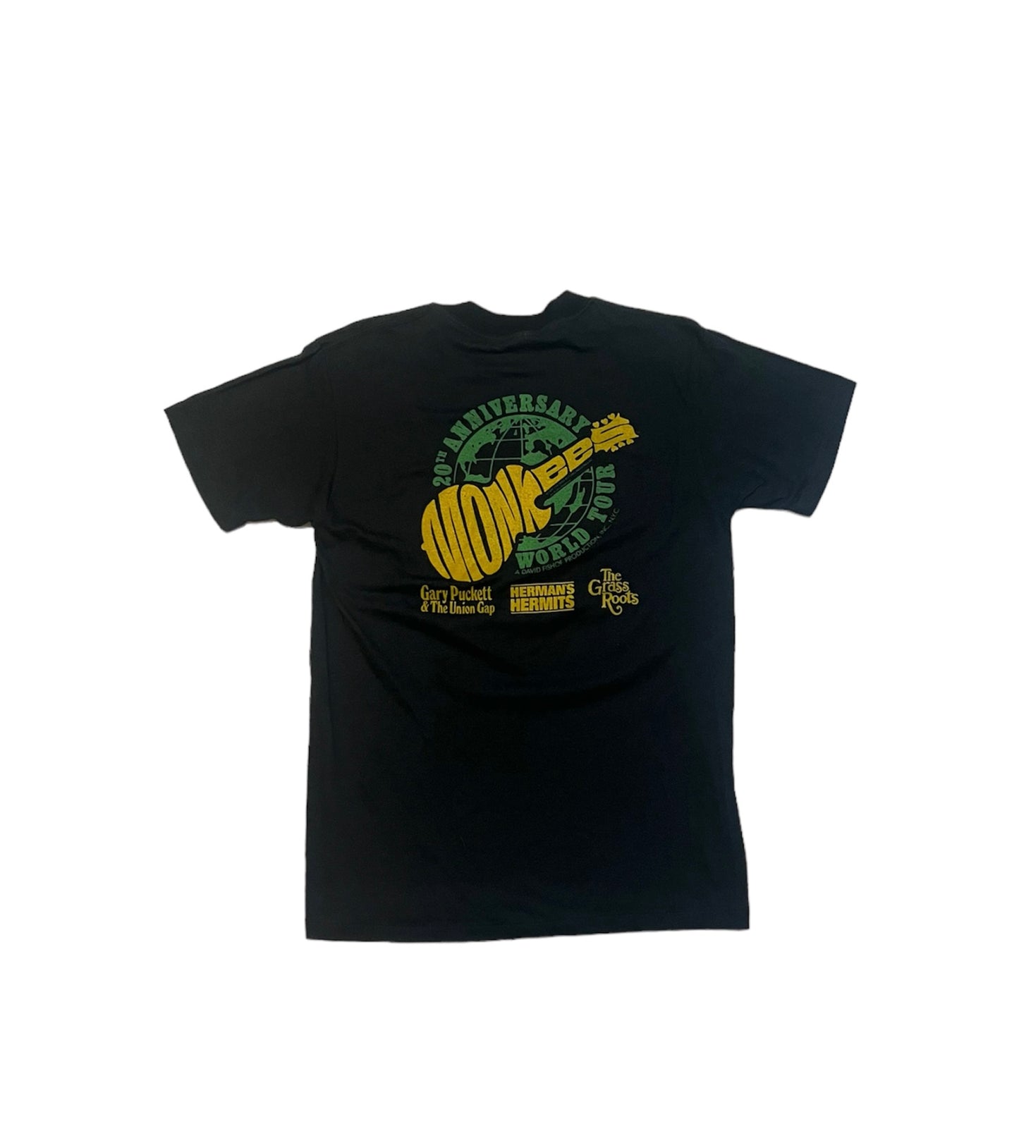Vintage 80's The Monkees 20th Anniversary Tour Tee (1986)