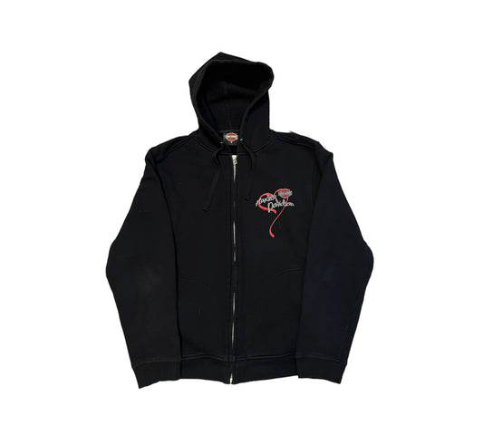 Harley Davidson Janesville Wisconsin Zip Up Hoodie