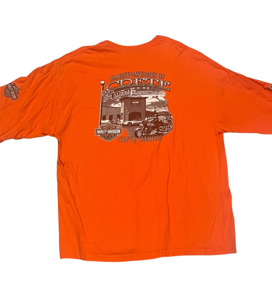 Harley Davidson Crete Illinois Long Sleeve Tee