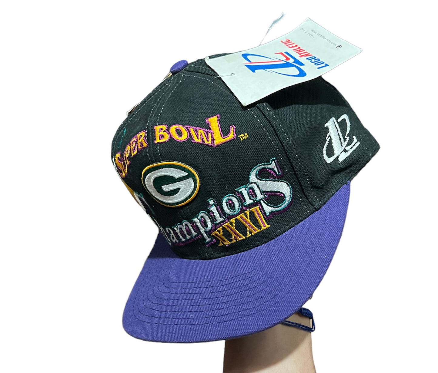 Vintage 90’s Green Bay Packers Super Bowl Snapback