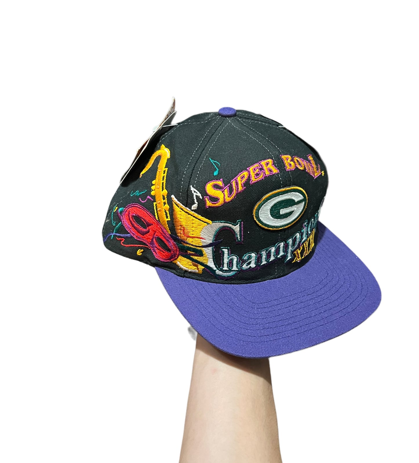 Vintage 90’s Green Bay Packers Super Bowl Snapback