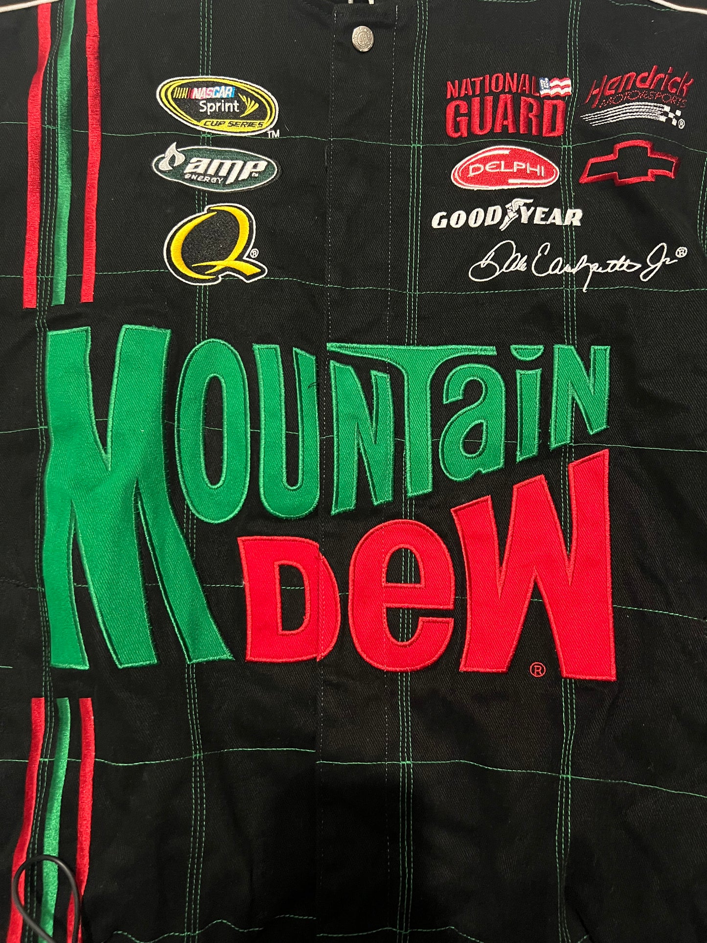 Mountain Dew Dale Earnhardt NASCAR Jacket