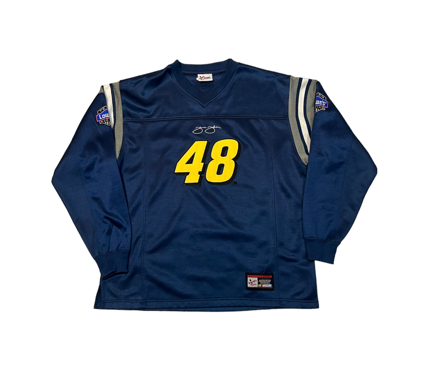 Jimmie Johnson #48 Lowe’s NASCAR Long Sleeve Jersey