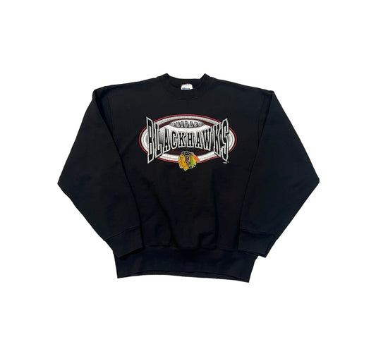 Vintage 90’s Chicago Blackhawks Pro Player Crewneck