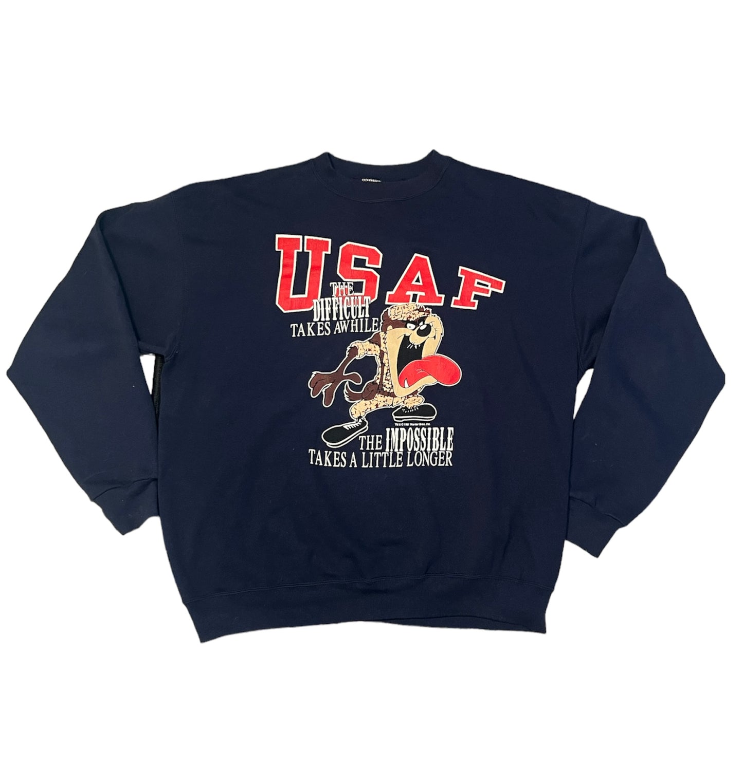 Vintage 90’s USAF Taz Crewneck (1991)