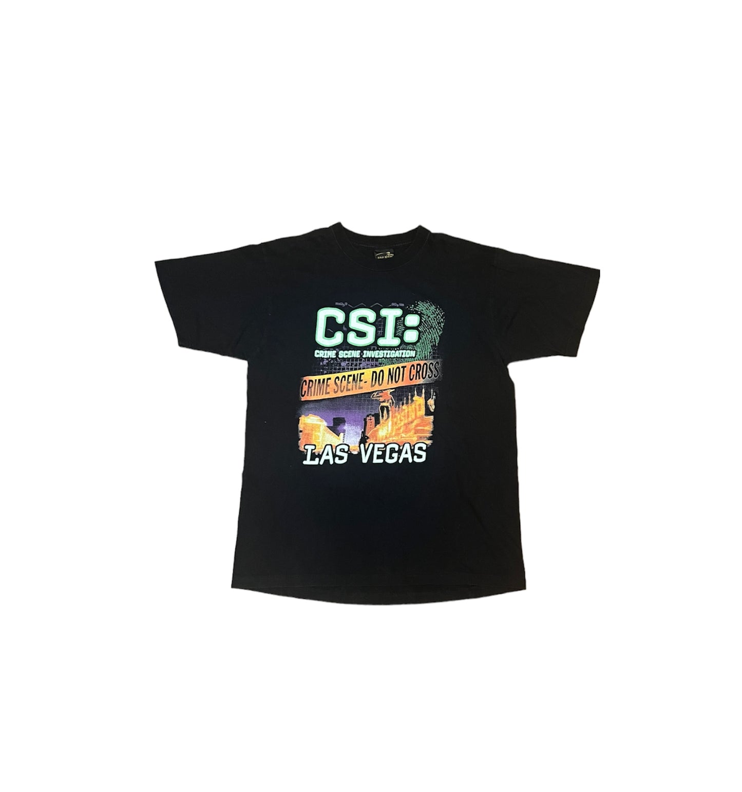 Vintage 00's CSI Las Vegas Crime Tee