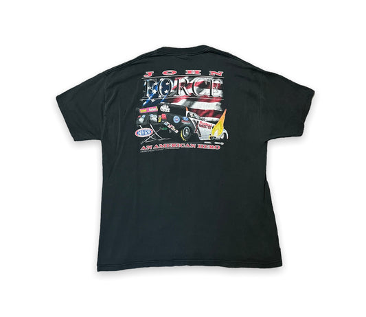 John Force “An American Hero” NASCAR Tee