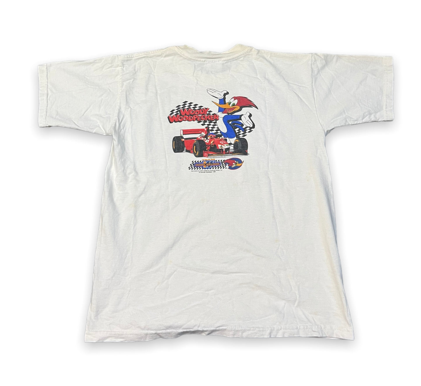 Vintage 90’s Woody WoodPecker Racing Tee (1998)