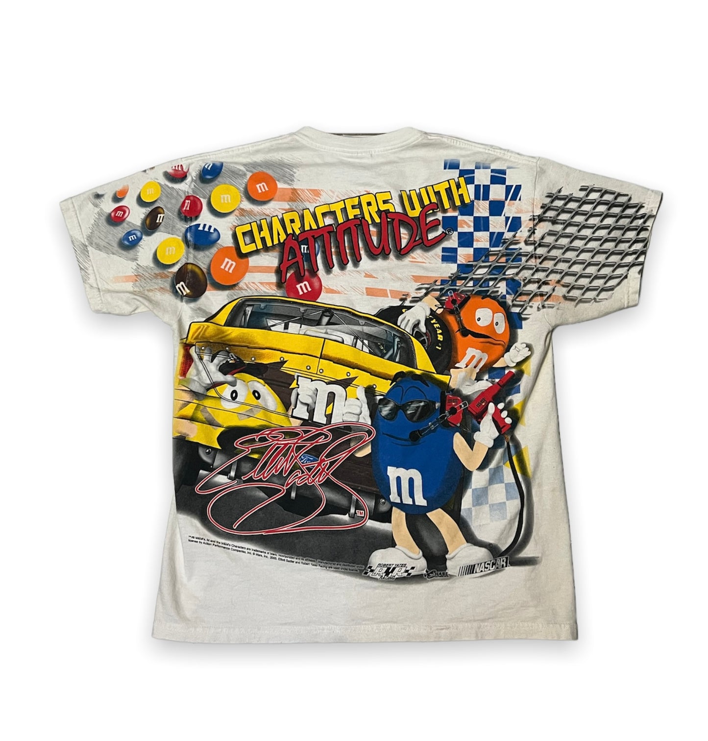 Kyle Busch M&M NASCAR All Over Print Tee