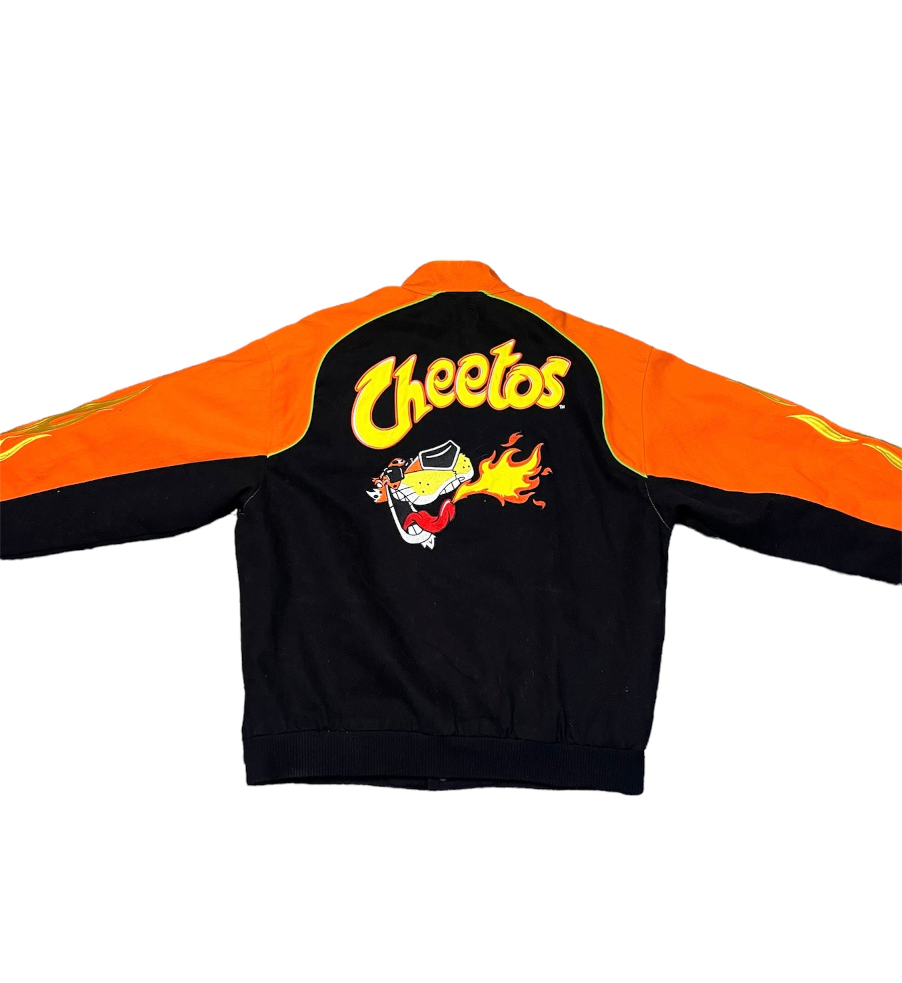 Flaming Hot Cheetos Racing Jacket – Lawrence Collectives