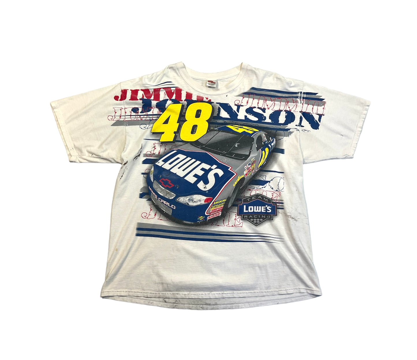 Jimmie Johnson Lowes NASCAR All Over Print