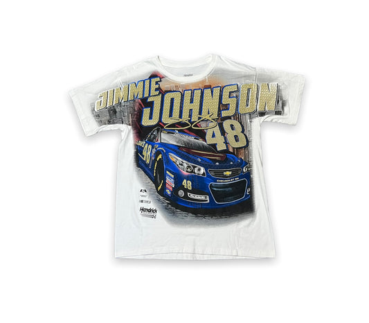 Jimmie Johnson Superman NASCAR All Over Print Tee