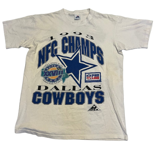 Vintage 90’s Dallas Cowboys NFC Champs Tee (1993)