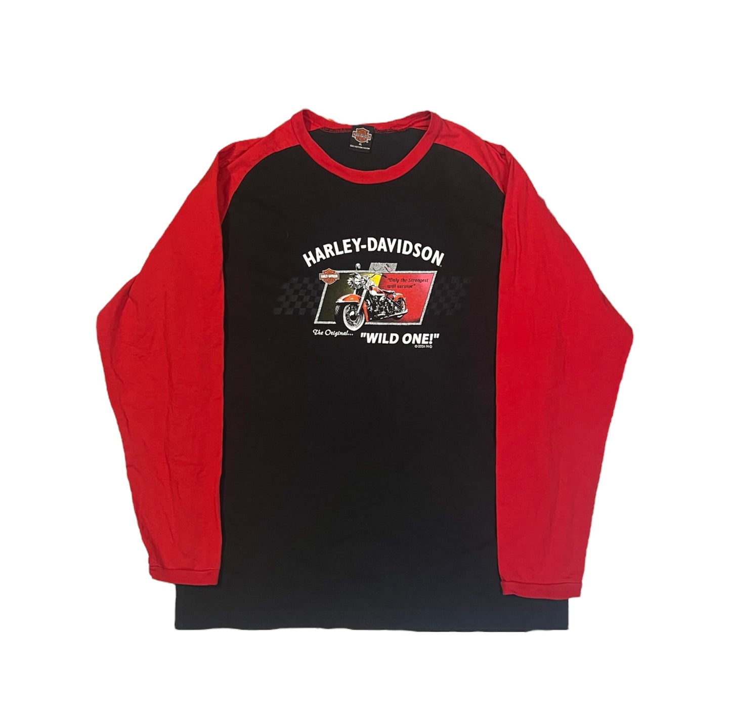 Harley Davidson Cajun Lafayette Louisiana Long Sleeve Tee