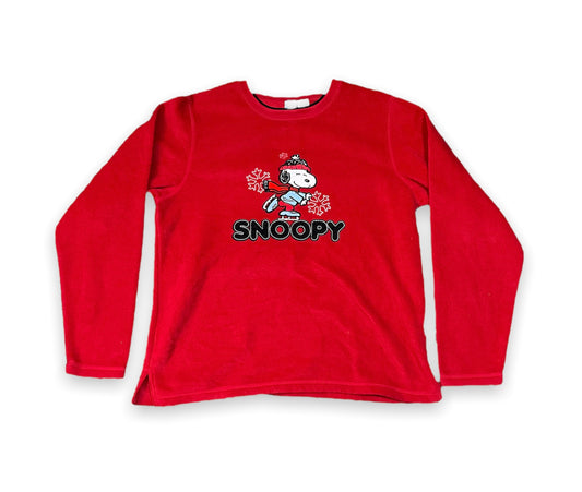 Snoopy Ice Skating Pull Over