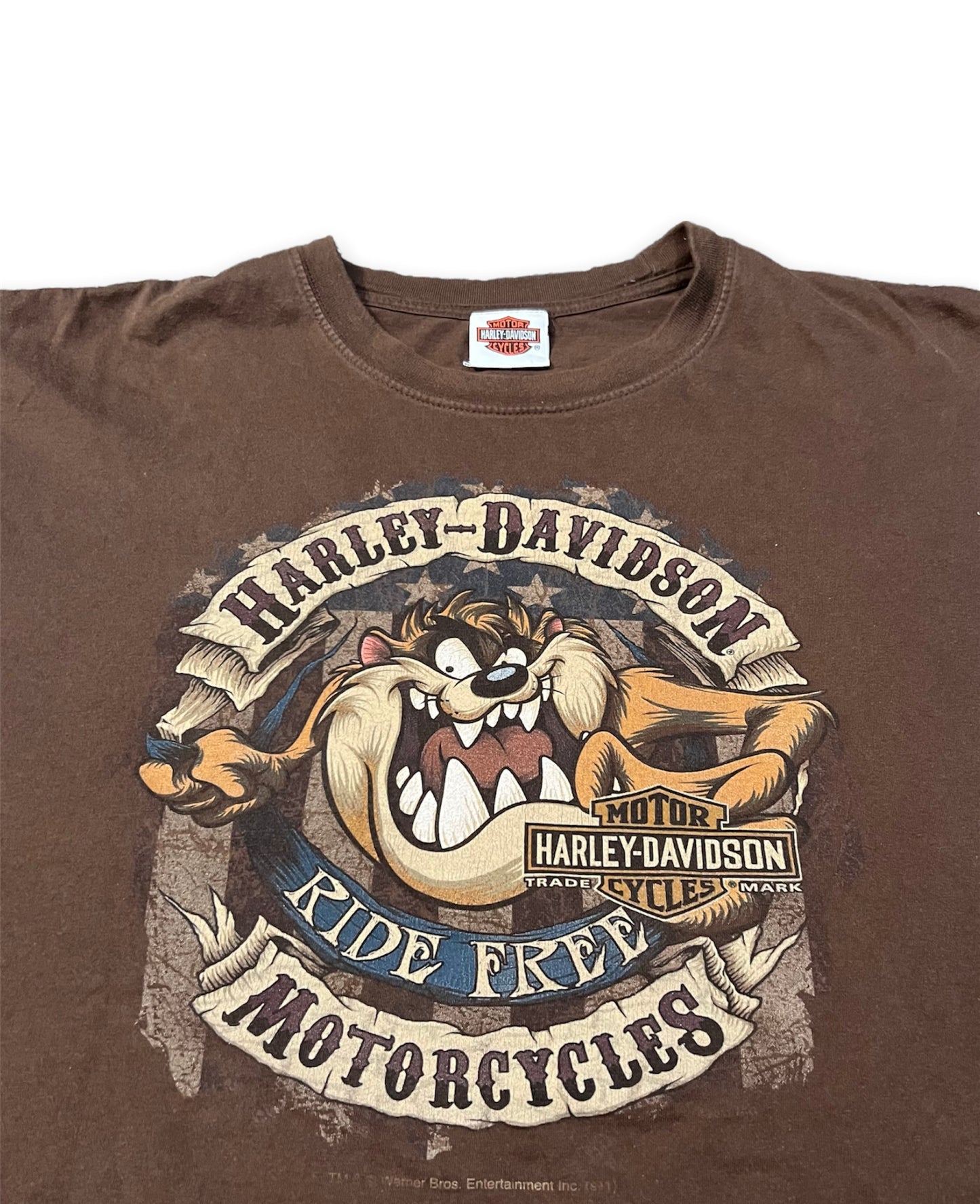 Harley Davidson Taz & Looney Tunes San Diego Graphic Tee