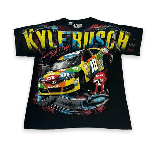 Kyle Busch M&M NASCAR All Over Print Tee