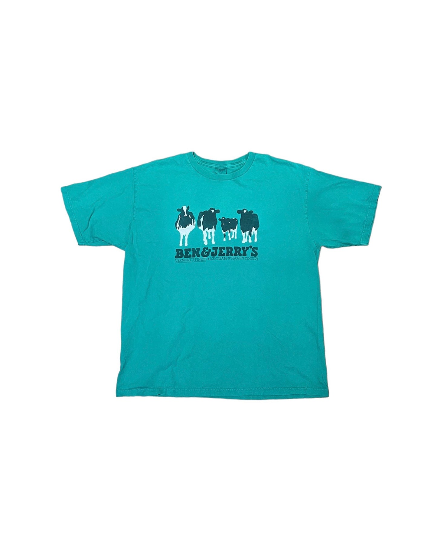 Vintage 90's Ben & Jerry's Vermont's Finest Graphic Tee (1999)