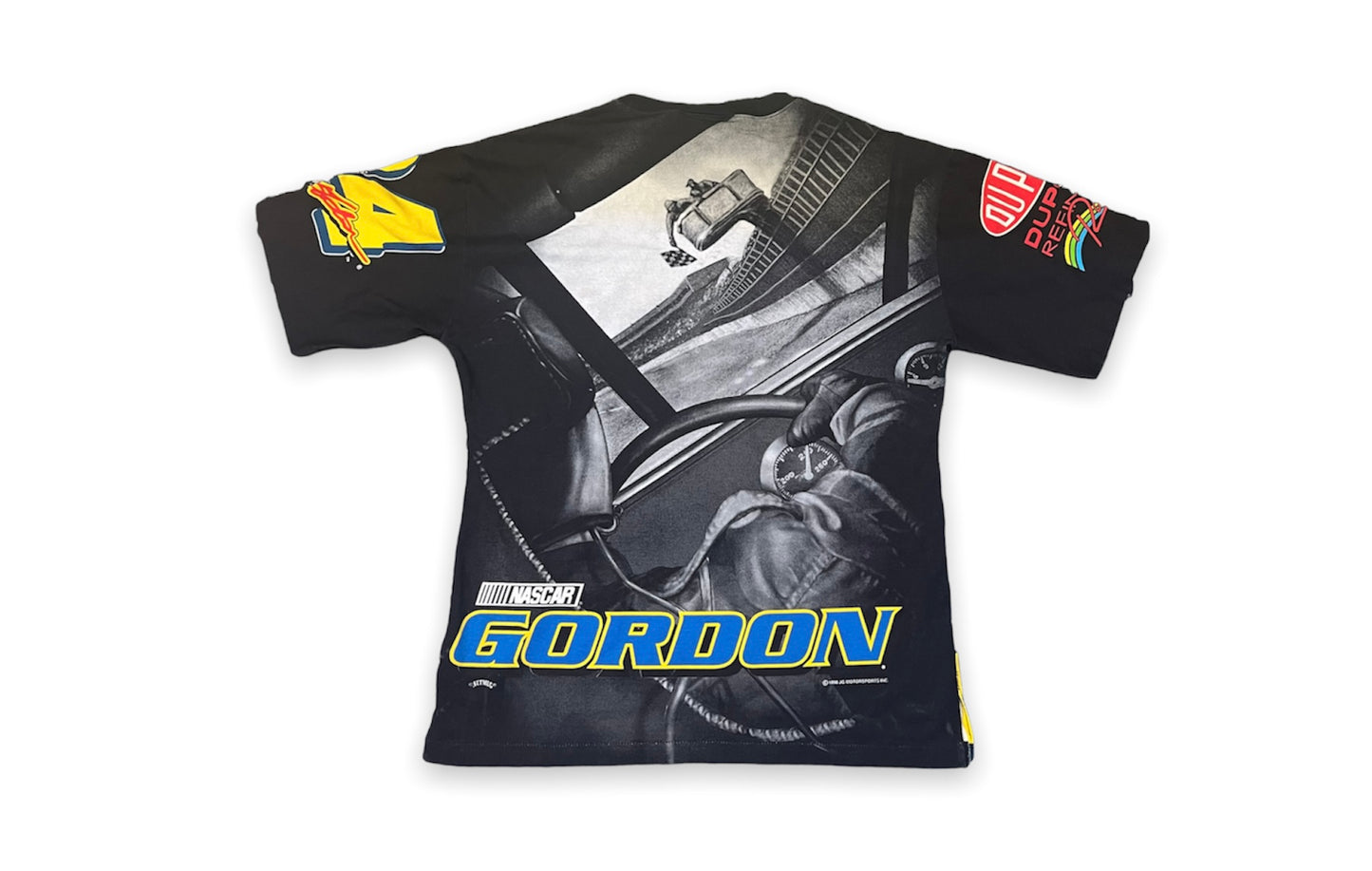 Vintage Jeff Gordon NASCAR All Over Print Tee