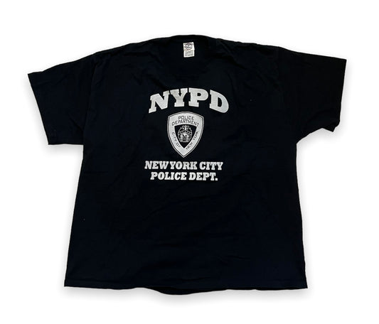 New York City Police Department Black Tee