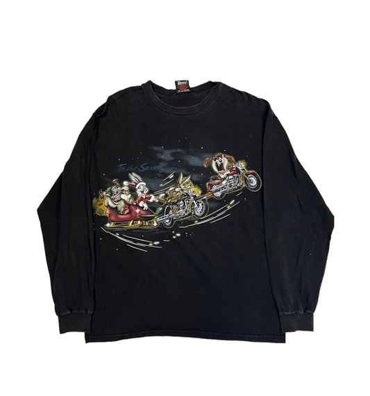 Harley Davidson Looney Tunes Long Sleeve Tee