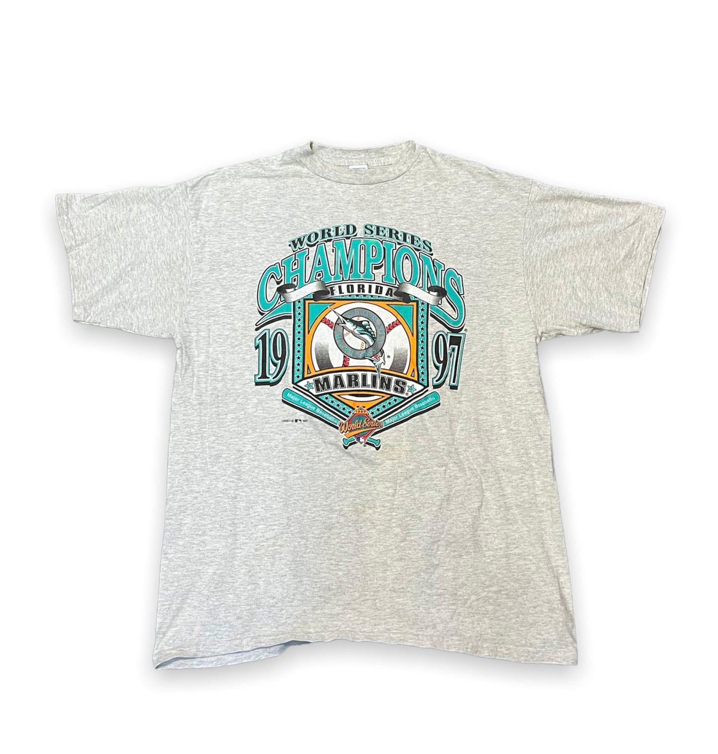 Vintage 90’s Florida Marlins World Series Tee (1997)