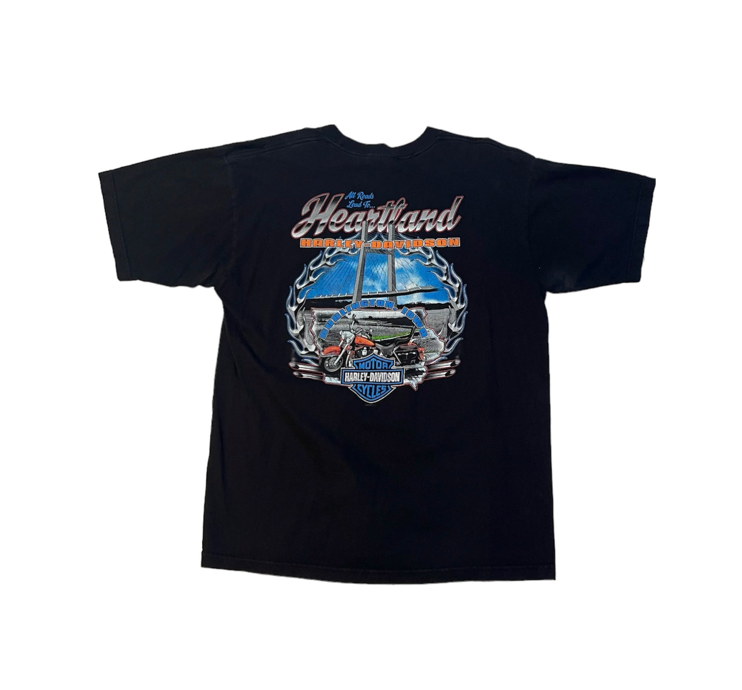 Harley Davidson Burlington Iowa Tee