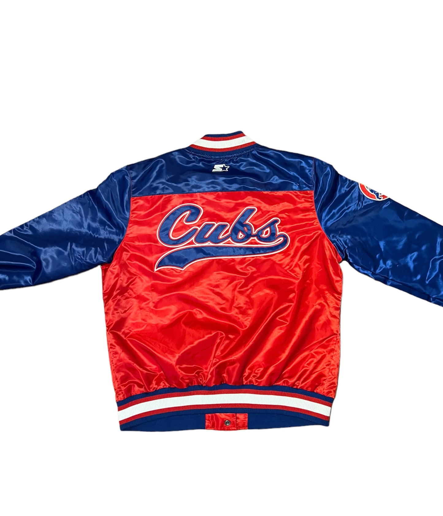 Vintage 90's Chicago Cubs STARTER Bomber Jacket