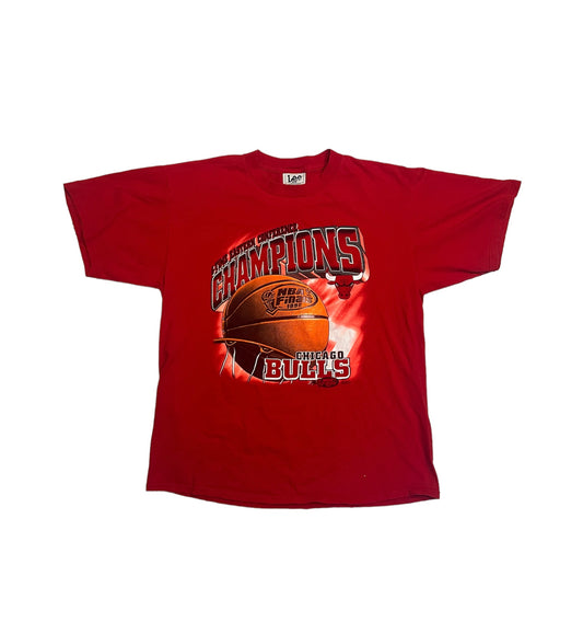 Vintage 90's Chicago Bulls 6 Time Champions Tee (1998)