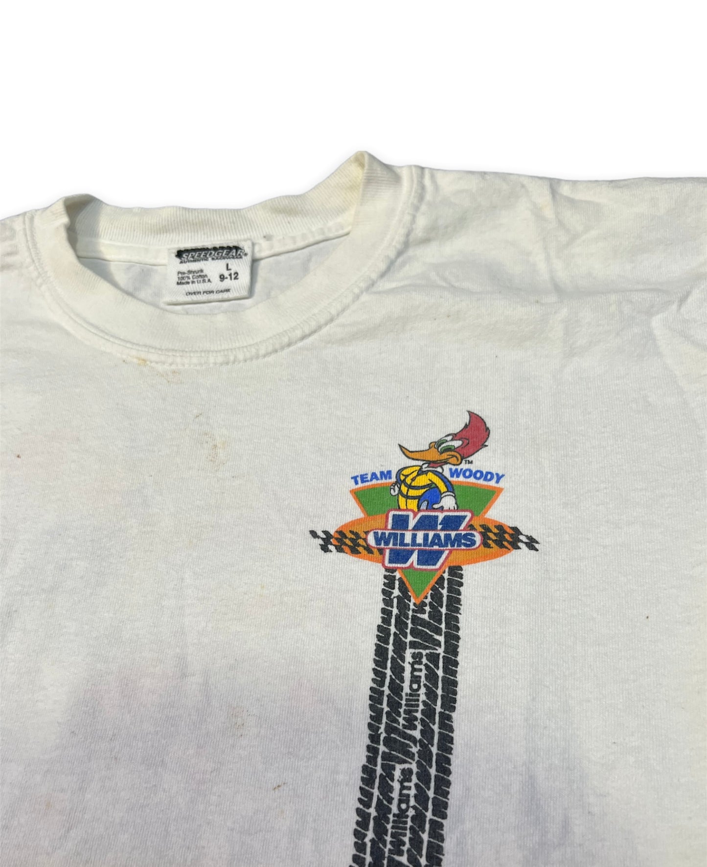 Vintage 90’s Woody WoodPecker Racing Tee (1998)