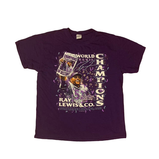 Ray Lewis Super Bowl Tee